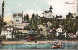 Karte Wädenswil 1907