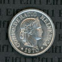 CHF___0.10 1970 stgl * nigelnagelneu! 10 Rappen