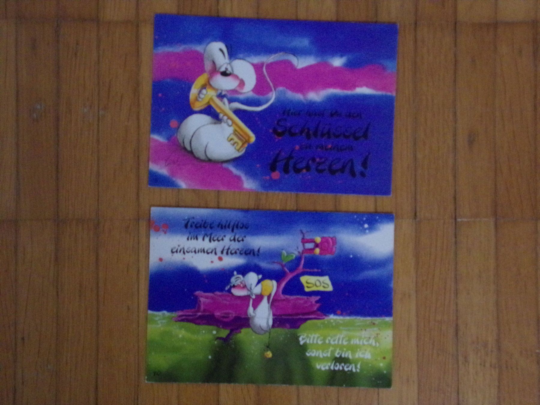 Cartes postales: Diddl Postkarten   2 Stück    Set O11 – D'occasion à Winterthur par Jessi_di