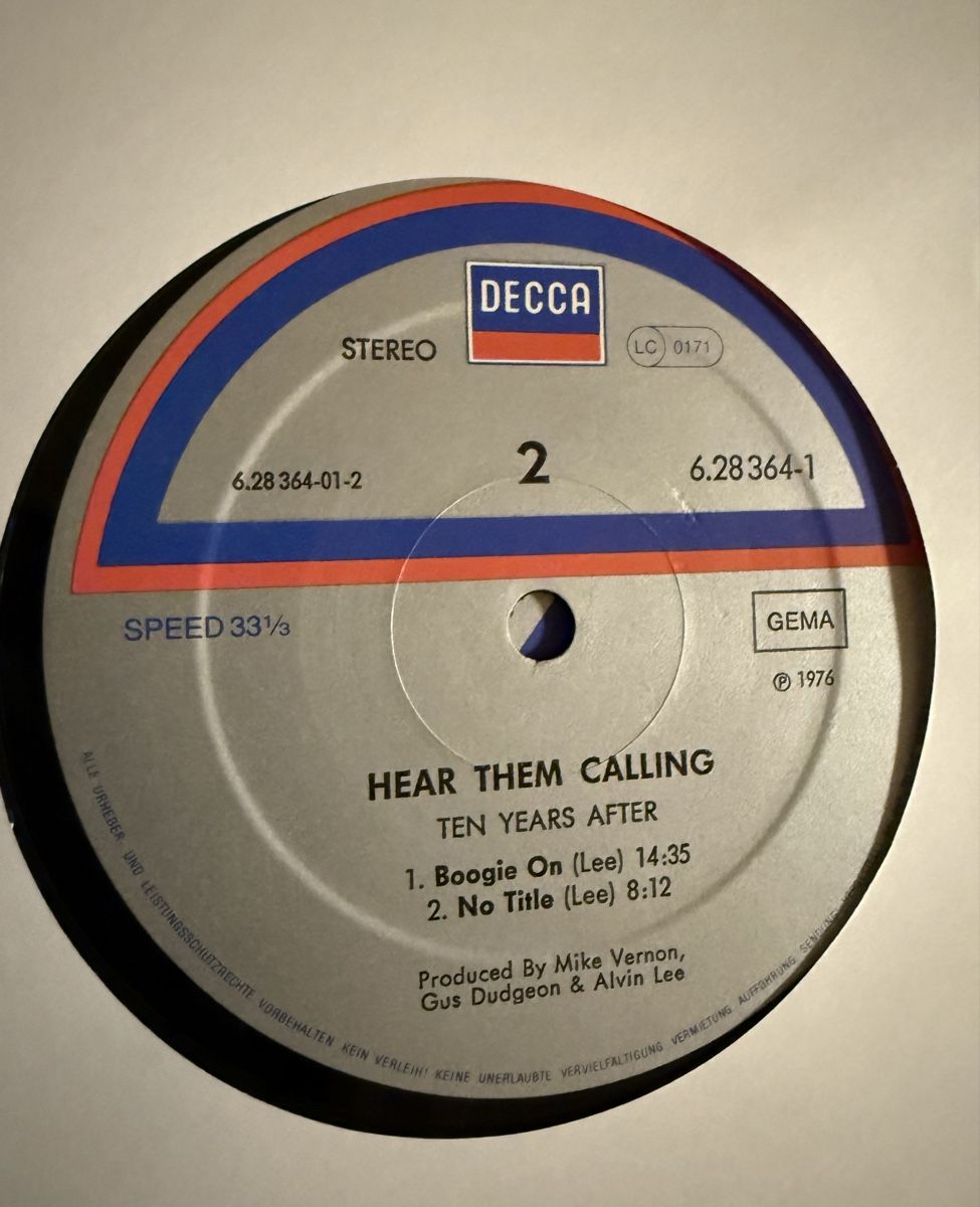 Schallplatten: Ten Years After - Hear them Calling  Schallplatte – Gebraucht aus Goldach von Messerguru 4
