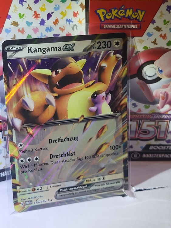 Pokémon JCC - Deck De Combat Kangama-ex 60 Cartes - Prêt à Jouer Instantanément Pour Enfants Et Fans