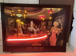 Rare tableau lumineux