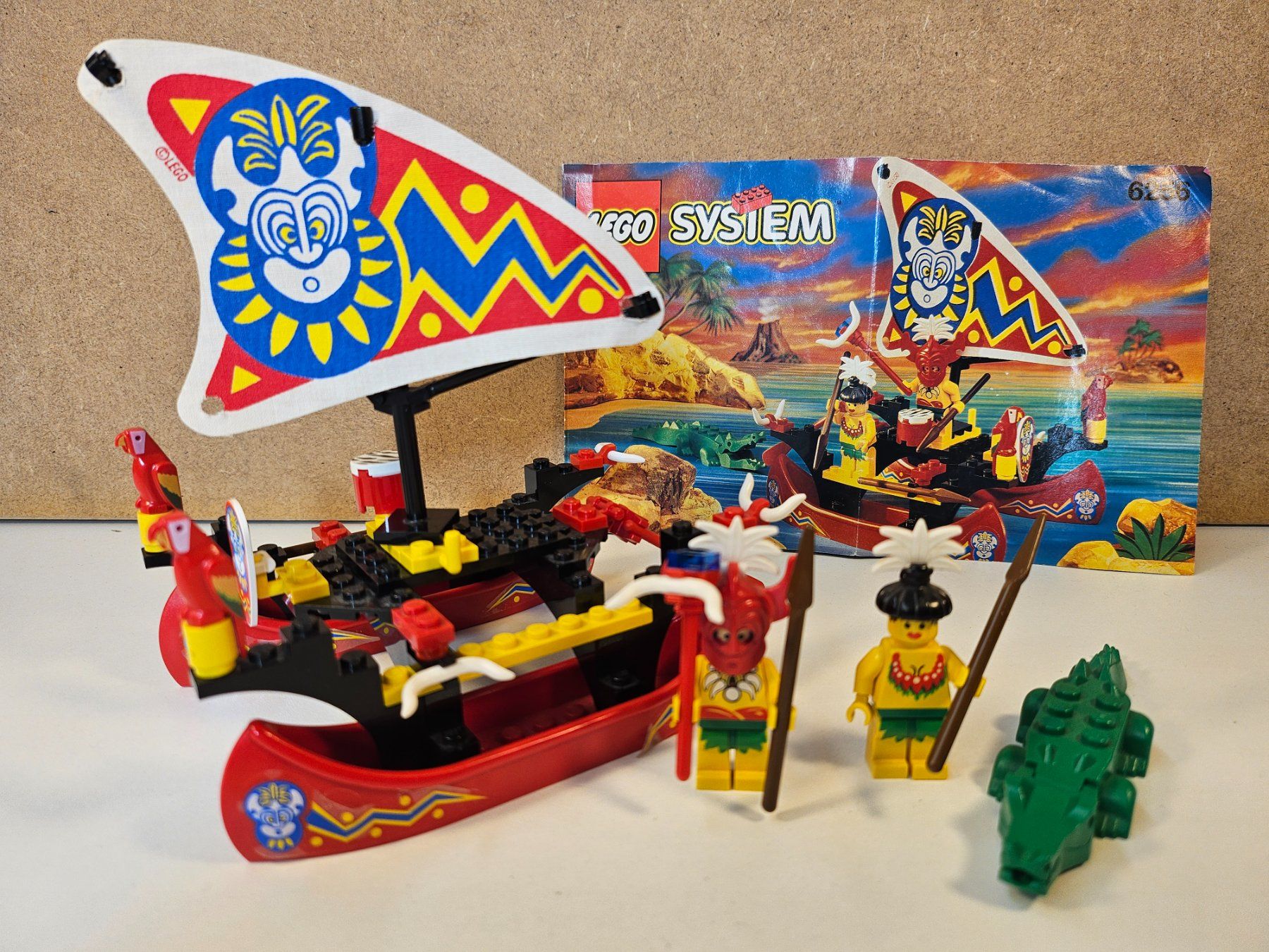 Lego System Set 6256 Islander Catamaran, Jahr 1994 komplett (Gebraucht ...