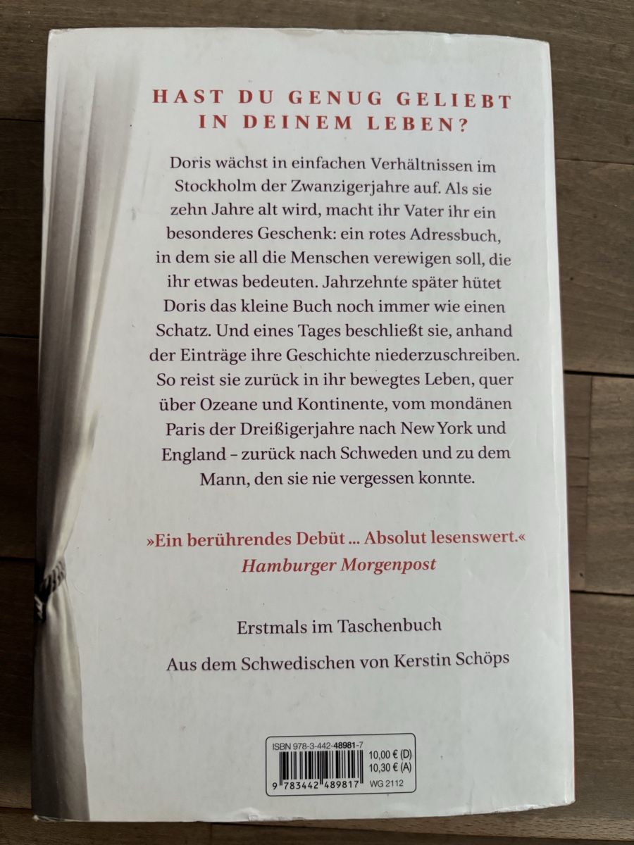 Libri: Das rote Adressbuch - Sofia Lundberg (Roman) – Usato da Nürensdorf venduto da ali_qyh6 1