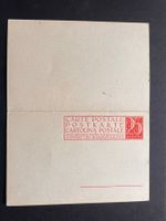 Postkarte ca.1920 Vorfrankiert 25 Rappen 2 Stück neu (P770)