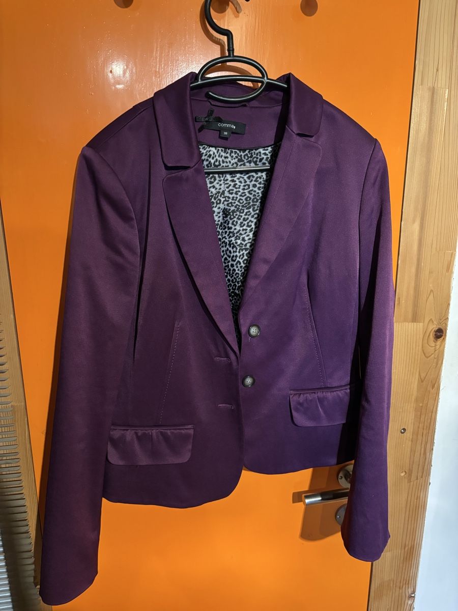 Comma Completi & Tailleur: Commas, Blazer Grösse 38, Lila, Top Zustand – Usato da Wädenswil venduto da Moonlightshadow93