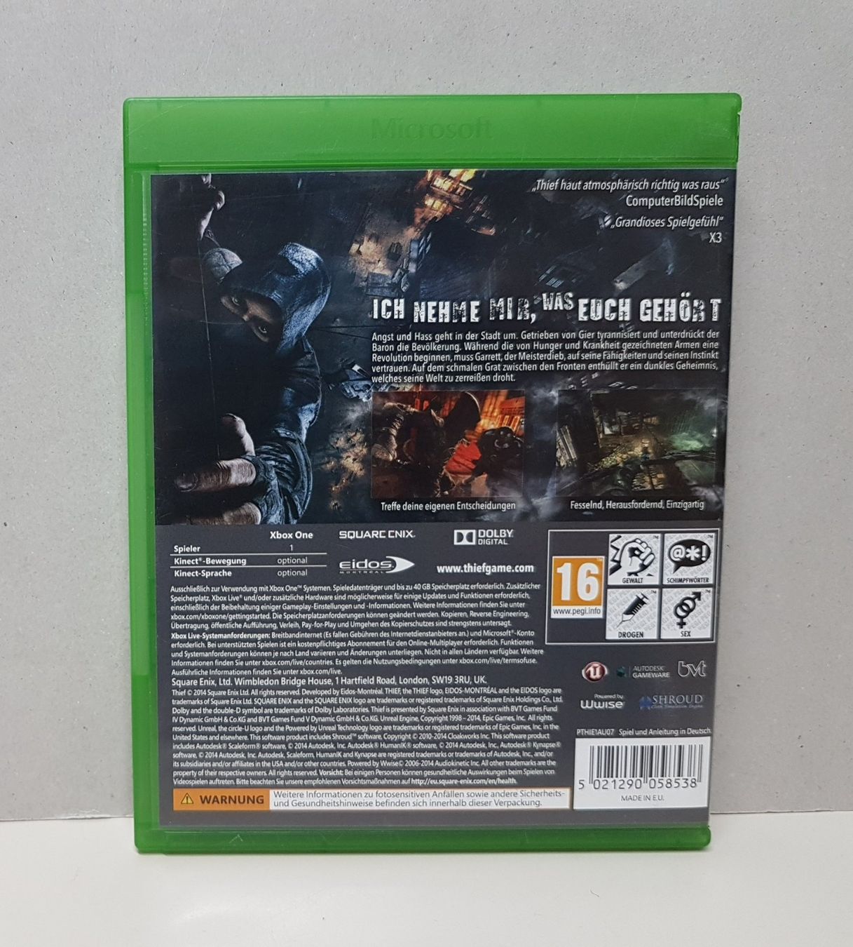 Microsoft Giochi: Xbox One  Thief Ich nehme mir was Euch gehört – Usato da Schüpfheim venduto da Games_Spielkonsolen 2