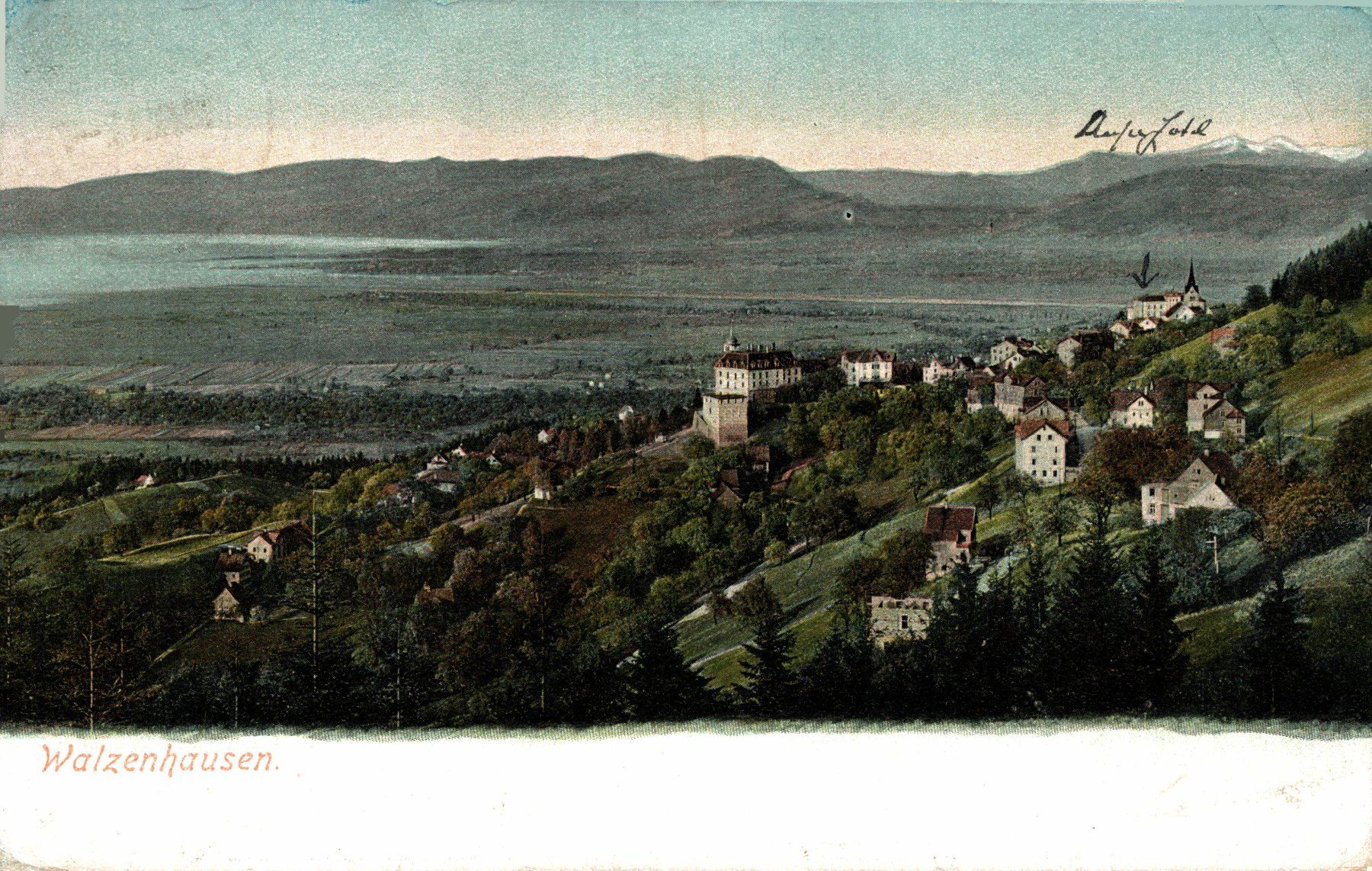 Ansichtskarten: Walzenhausen – Gebraucht aus Bronschhofen von Astore