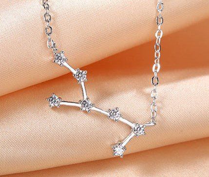 Catenine: Sternzeichen Kette Silber 925 - Jungfrau – Nuovo (secondo la descrizione) da Schlieren venduto da jennifer_jy