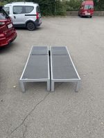 2 Aluminium-Liegen – sehr guter Zustand