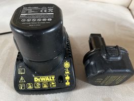 DEWALT Charger DE9118 mit Battery CC-DE9062 9.6V