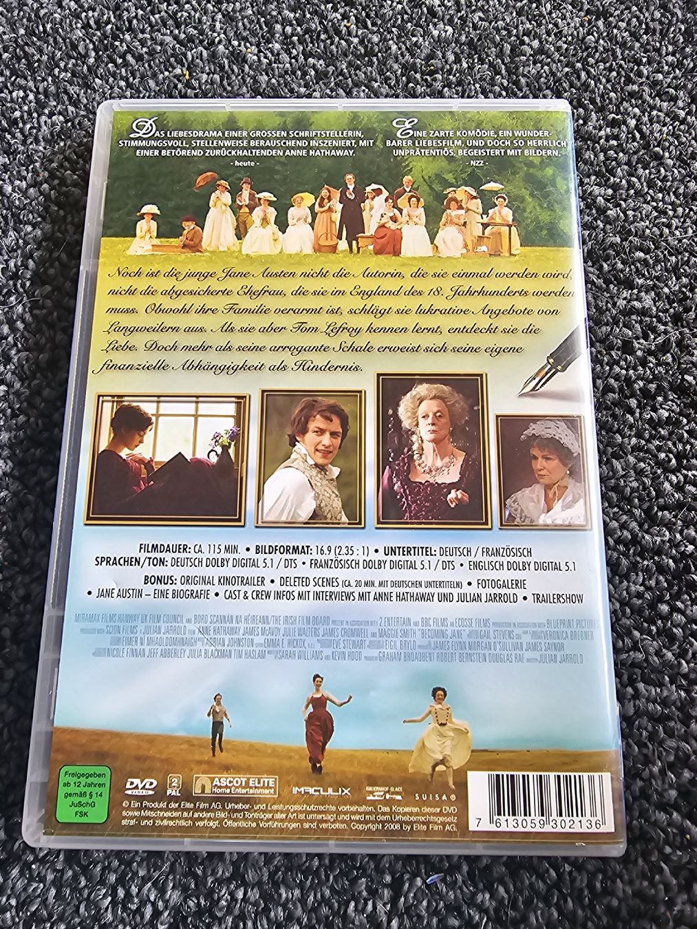 Tutti i DVDs: DVD Becoming Jane (18528) – Usato da Ruswil venduto da jan_bxl5 1
