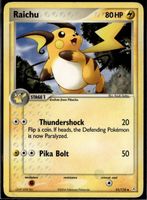 Raichu EX Holon Phantoms 51/110 Pokemon EN