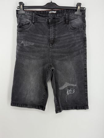 schwarze Jeans Shorts Gr. 164 von Gemo