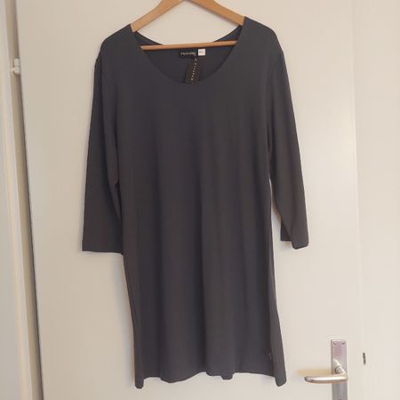 Moonday Kleid, Grösse XXL, Grau, Viskose