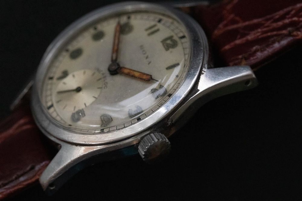 AS 1203 Rare Rona Military Herrenuhr / Sammleruhr 4M Kaufen auf