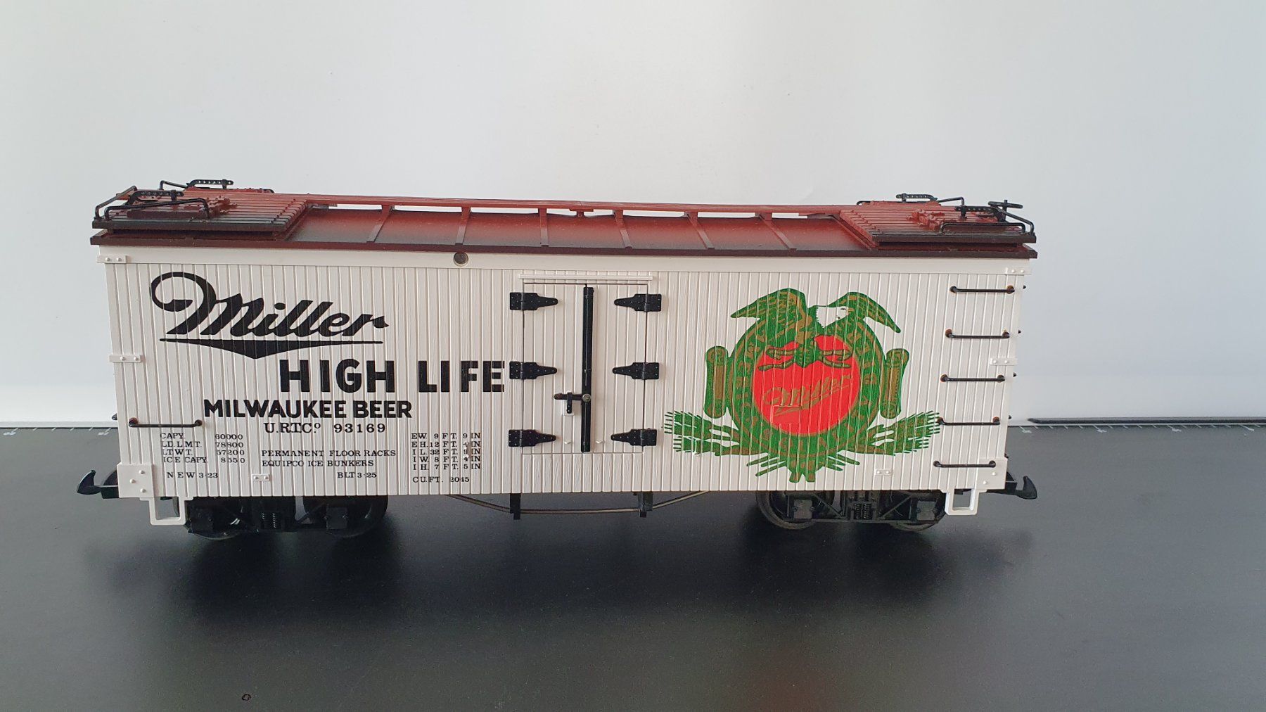 LGB Modellini di ferrovie: LGB: BOX CAR MILLER 4072 OVP – Usato da Biglen venduto da taunus82