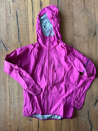 Dynafit Regenjacke, pink, Damen, Grösse M
