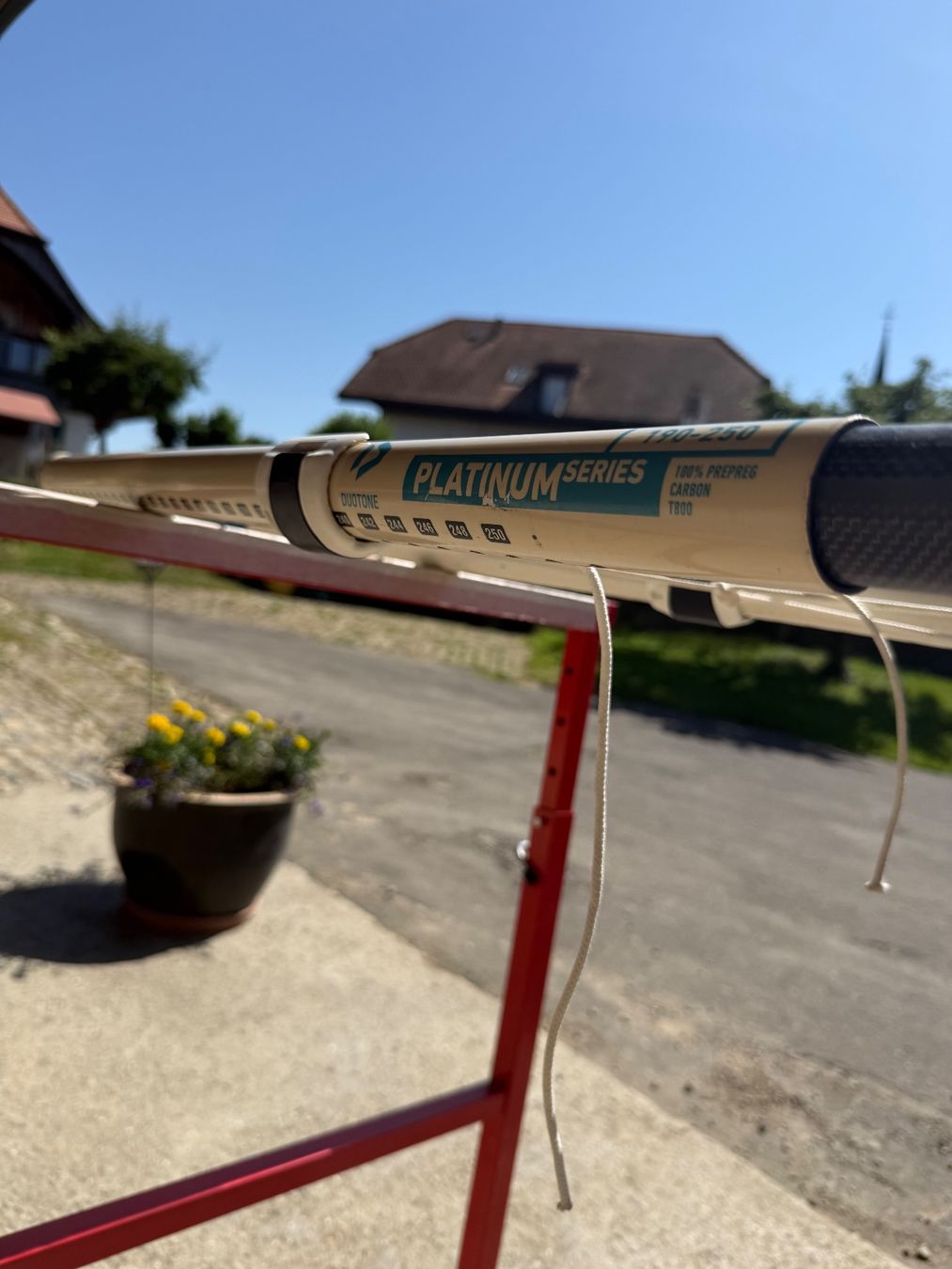 Duotone Planches de surf: Duotone Platinum Race Gabelbaum 190-250 – D'occasion à Guschelmuth par 19sixtyfive 3