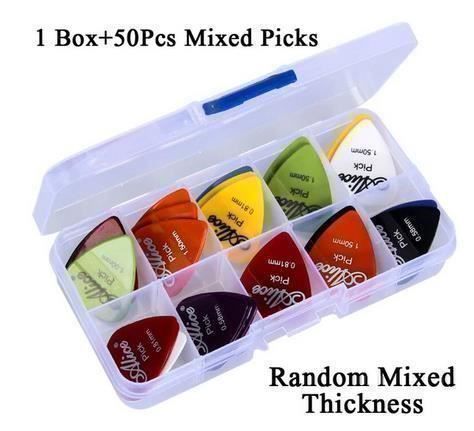 25 LED Gitarren Broschen - Leuchtende Musik Abzeichen In Rot