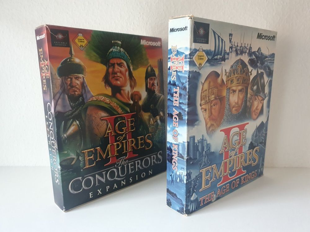 PC Games Age of Empires II (1999) + AddOn Bundle Big Box Comprare su