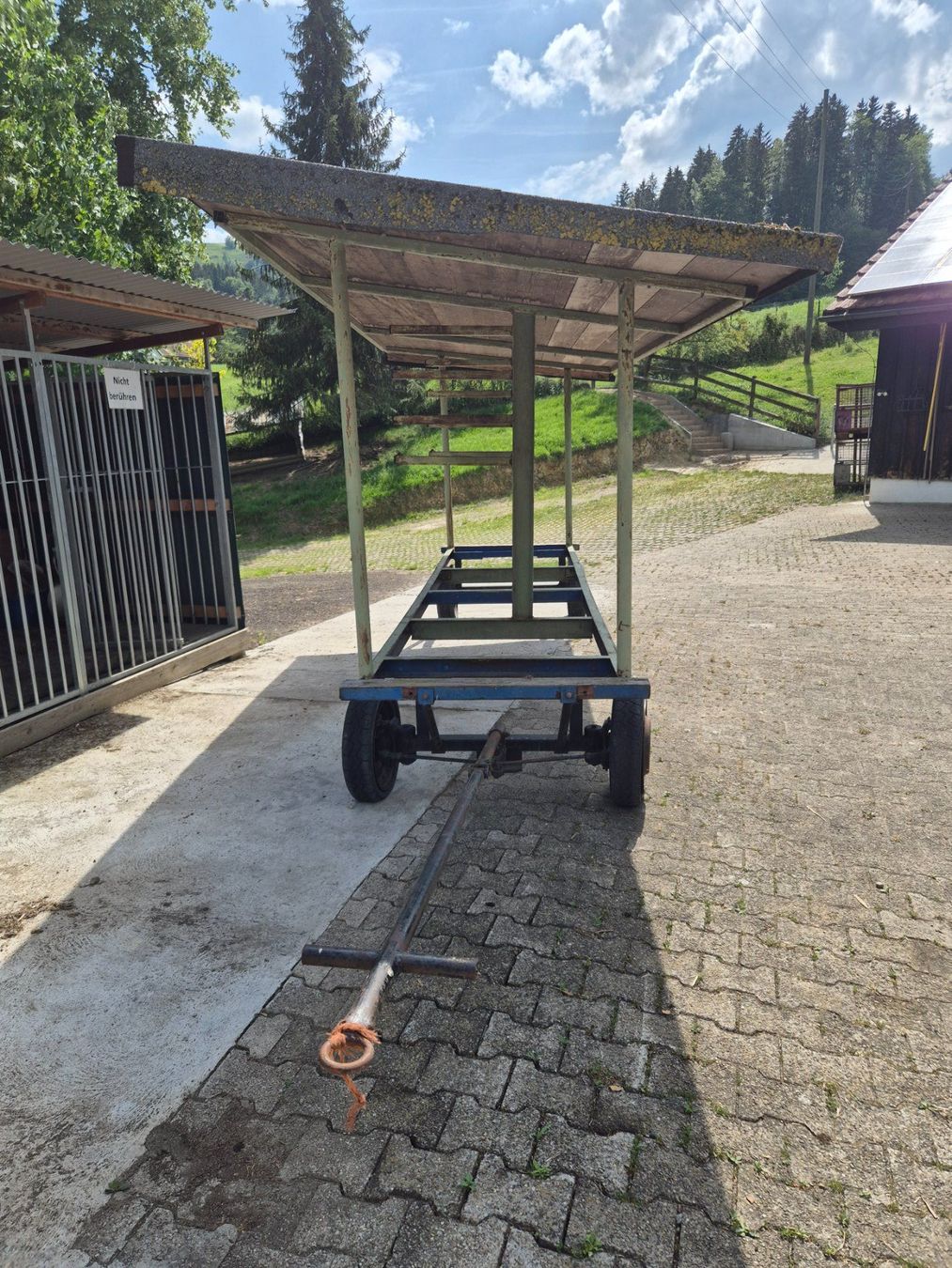 Rimorchi: Pferde Hindernisstangenwagen – Usato da Stein AR venduto da Bienli4 8