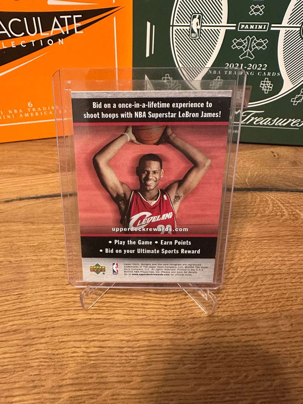 Nba Sammelbilder & Trading cards: LeBron James Upper Deck – Gebraucht aus Vullierens von Gaara04