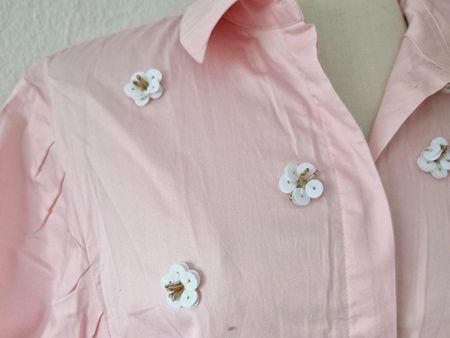 BLUSE XL 46 BLUMEN DESIGN TUNIKA , TOP zu JEANS ROCK HOSE