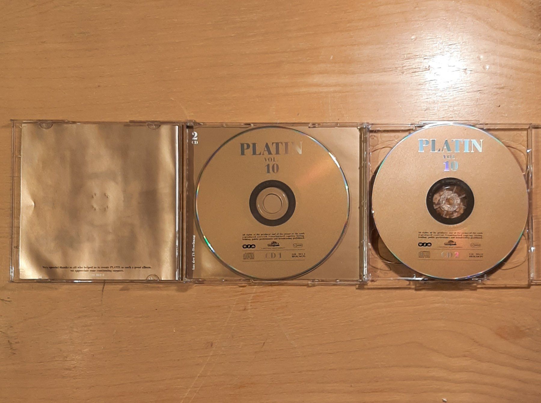 CD: Platin Vol.10 - Album der Megastars, 2CD Hit Sampler 2001 – Usato da Schönenberg TG venduto da breiti12 2