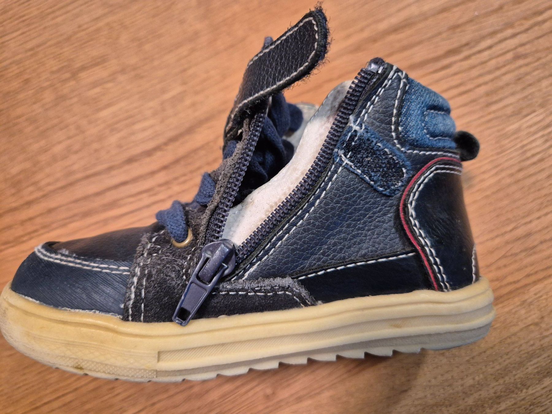 Vertbaudet Scarpe da uomo: Bottines Vertbaudet P. 25 bleues unisexe – Usato da Satigny venduto da Helene2014 1