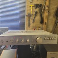 Stereo Verstärker Sony TA-F40 silber gebraucht funktionell