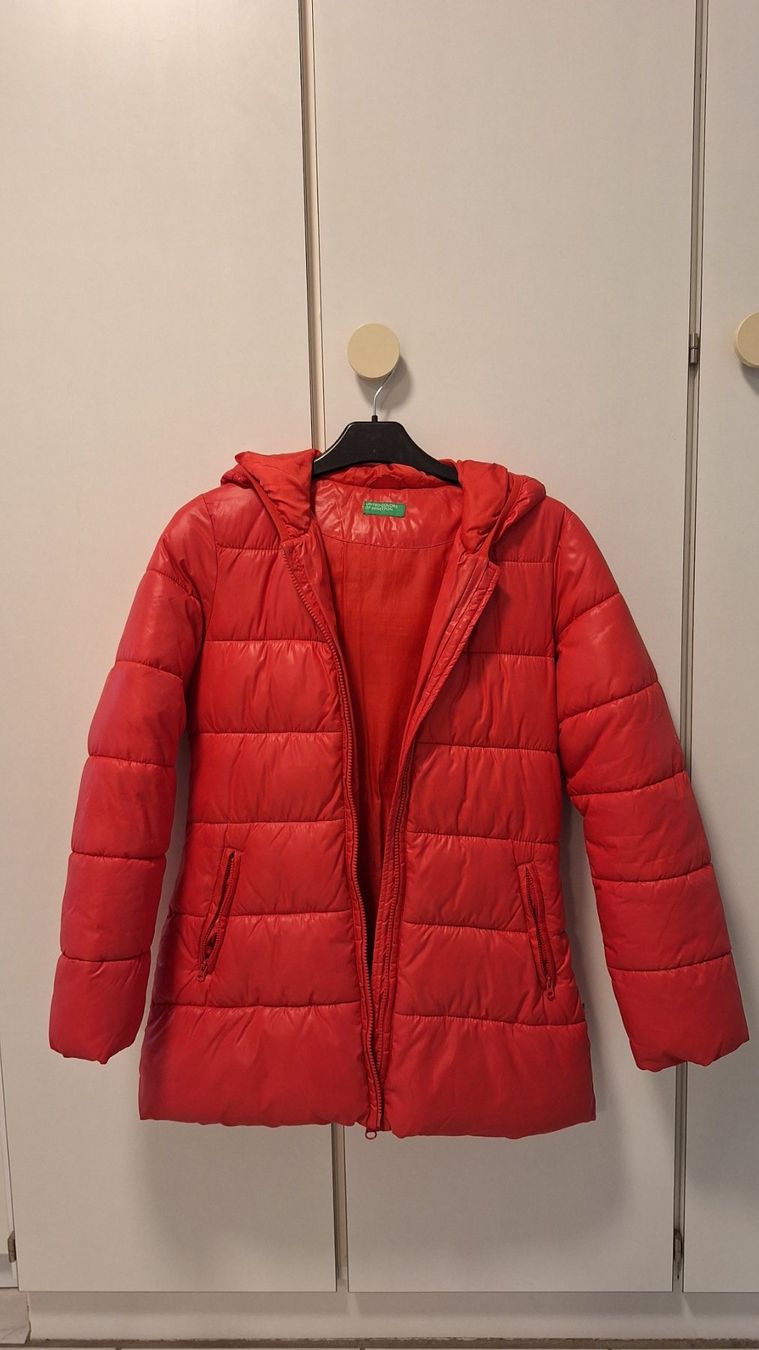 Benetton Giacche & Cappotti: Benetton Wintermantel Gr. 152 – Usato da Biberist venduto da rospel