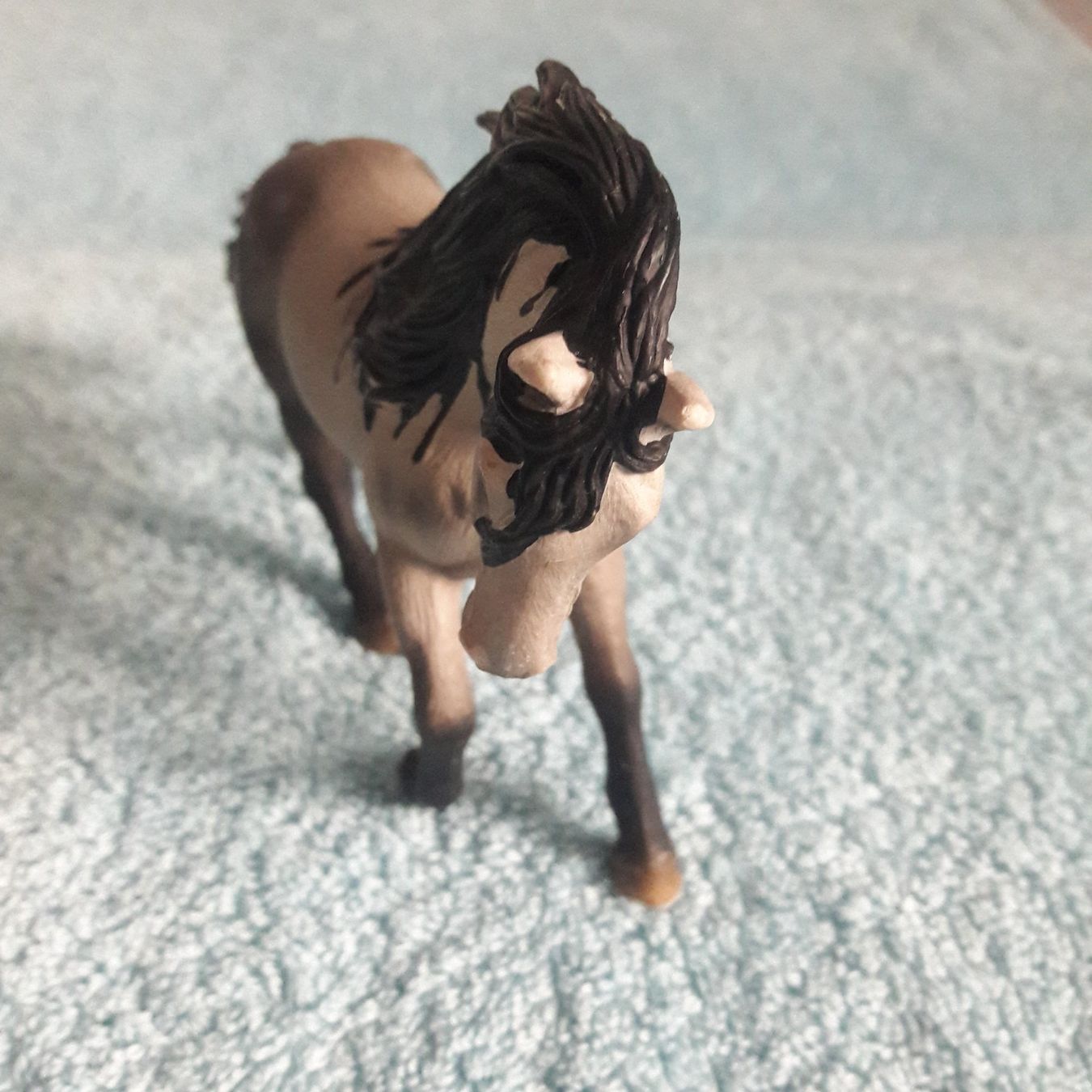Schleich Spielzeuge: Schleich-Pferd Hengst grau-schwarz – Gebraucht aus Zürich von Mukumukus 1