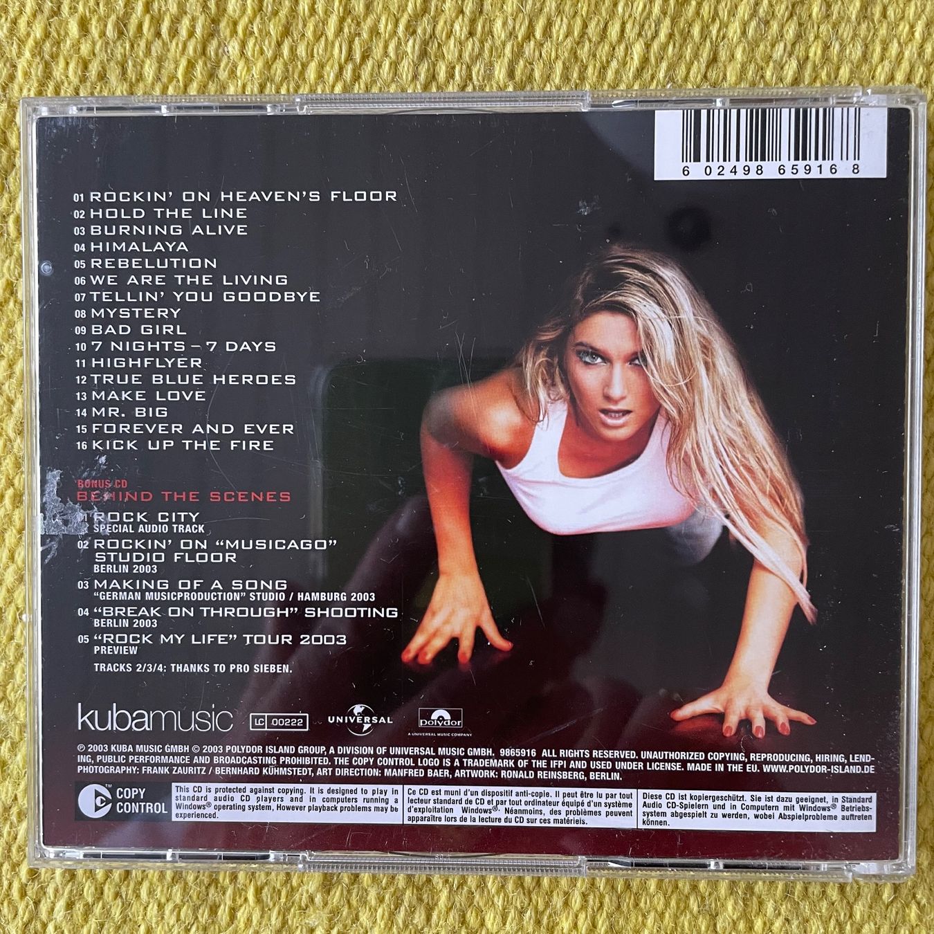 CD: JEANETTE BIEDERMANN-2CD BREAK ON THROUGH – Usato da Rorschacherberg venduto da CD-Roli 1