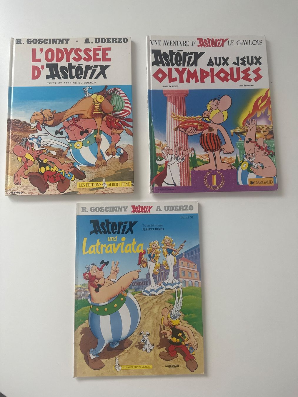 Fumetti: 3 x Asterix Comic – Usato da Schwarzenburg venduto da mezulienka