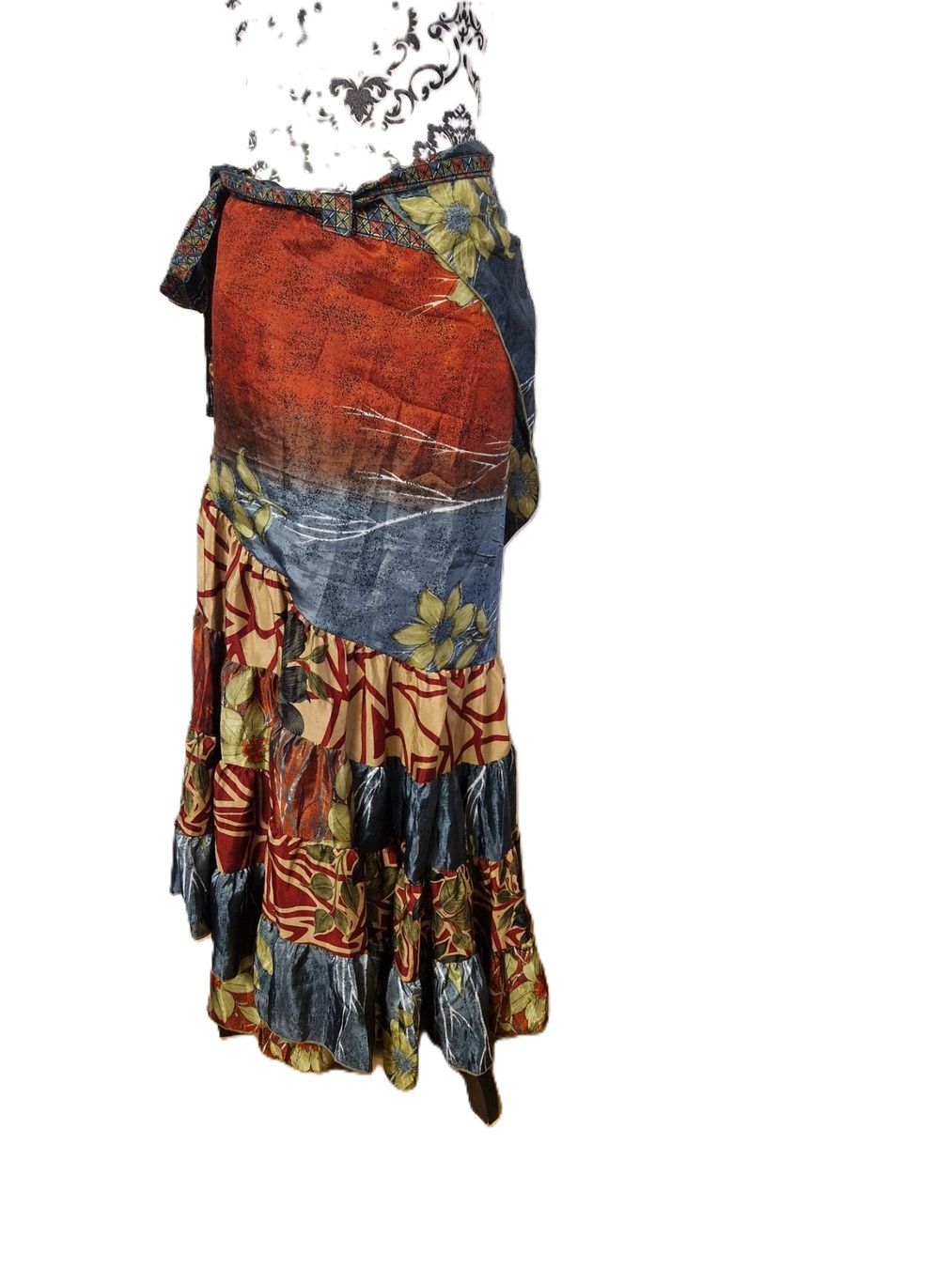 Gonne: Baumeltanzrock Wickelrock Patchwork   💃 – Nuovo (secondo la descrizione) da Glattbrugg venduto da mas_75t2 1