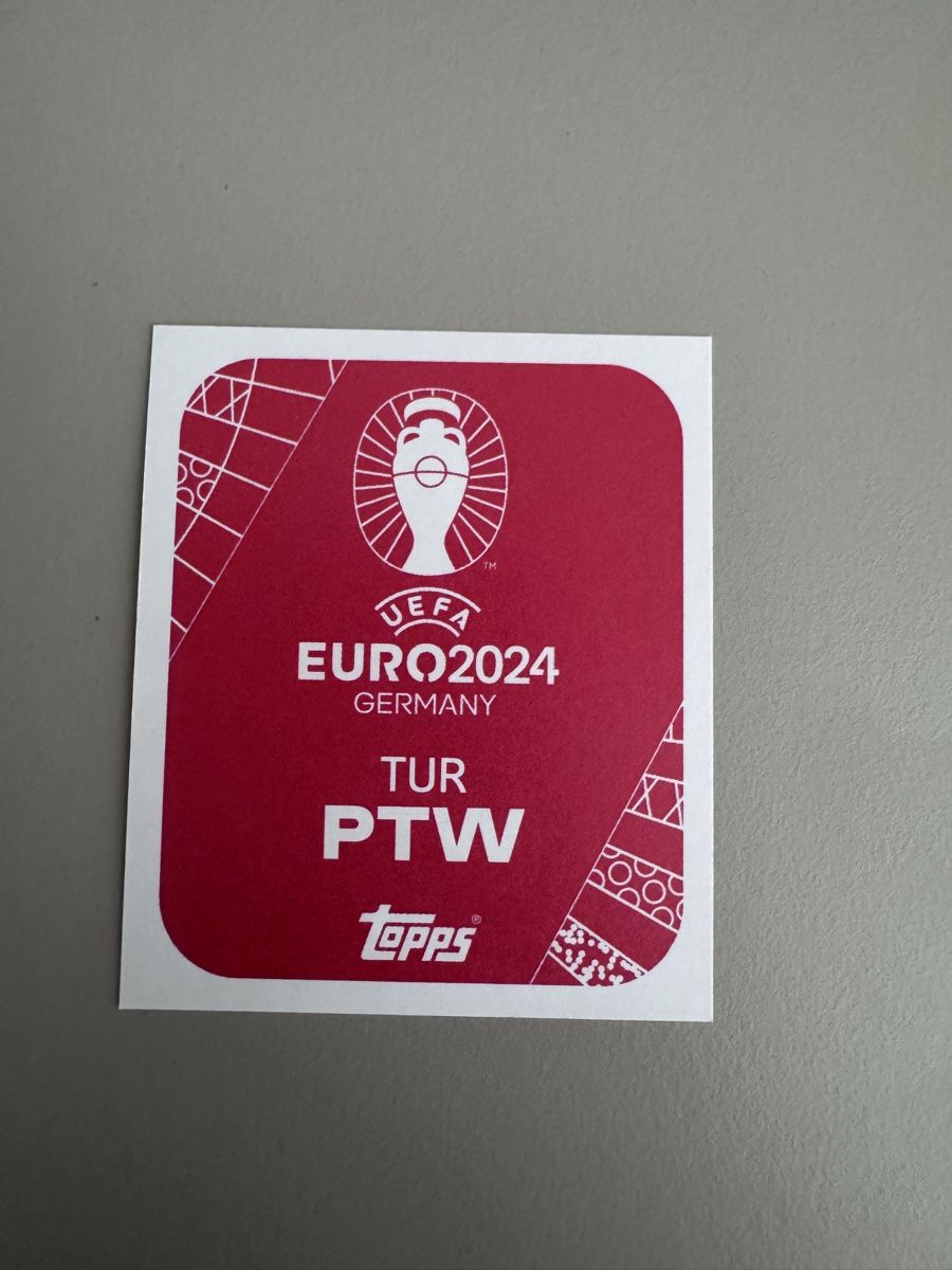 Topps Carte collezionabili: UEFA EURO 2024 Sticker - Arda Guler – Usato da Emmen venduto da Panininho 1