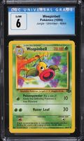 Vintage 1999 Pokemon Jungle Weepinbell #48 CGC 6 EXMT