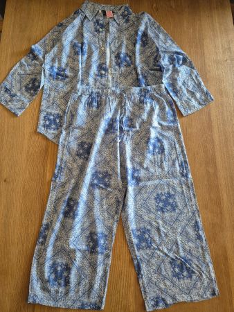 CHF140 Lauren Ralph Lauren pyjama - blue/ivory T. XS (32-34)