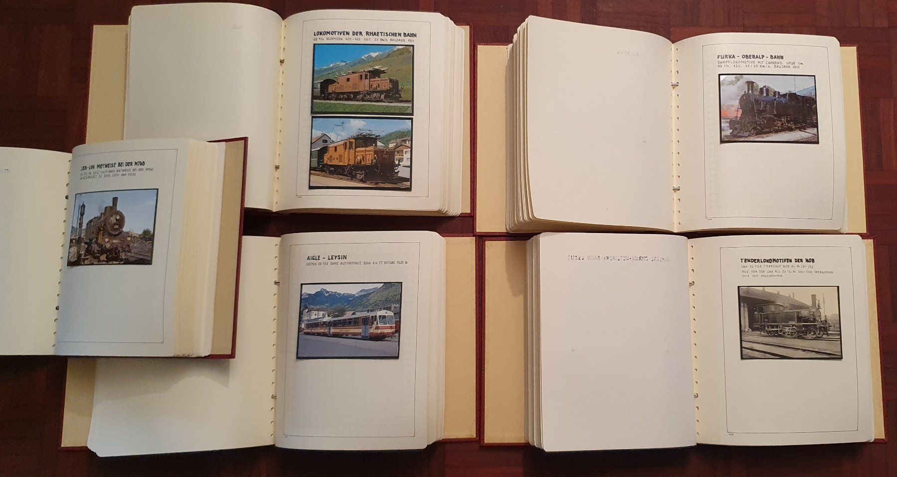 Cartoline postali: Schöne Sammlung Eisenbahnen in 5 KABE-Alben – Usato da Kreuzlingen venduto da Rschweiz1 4