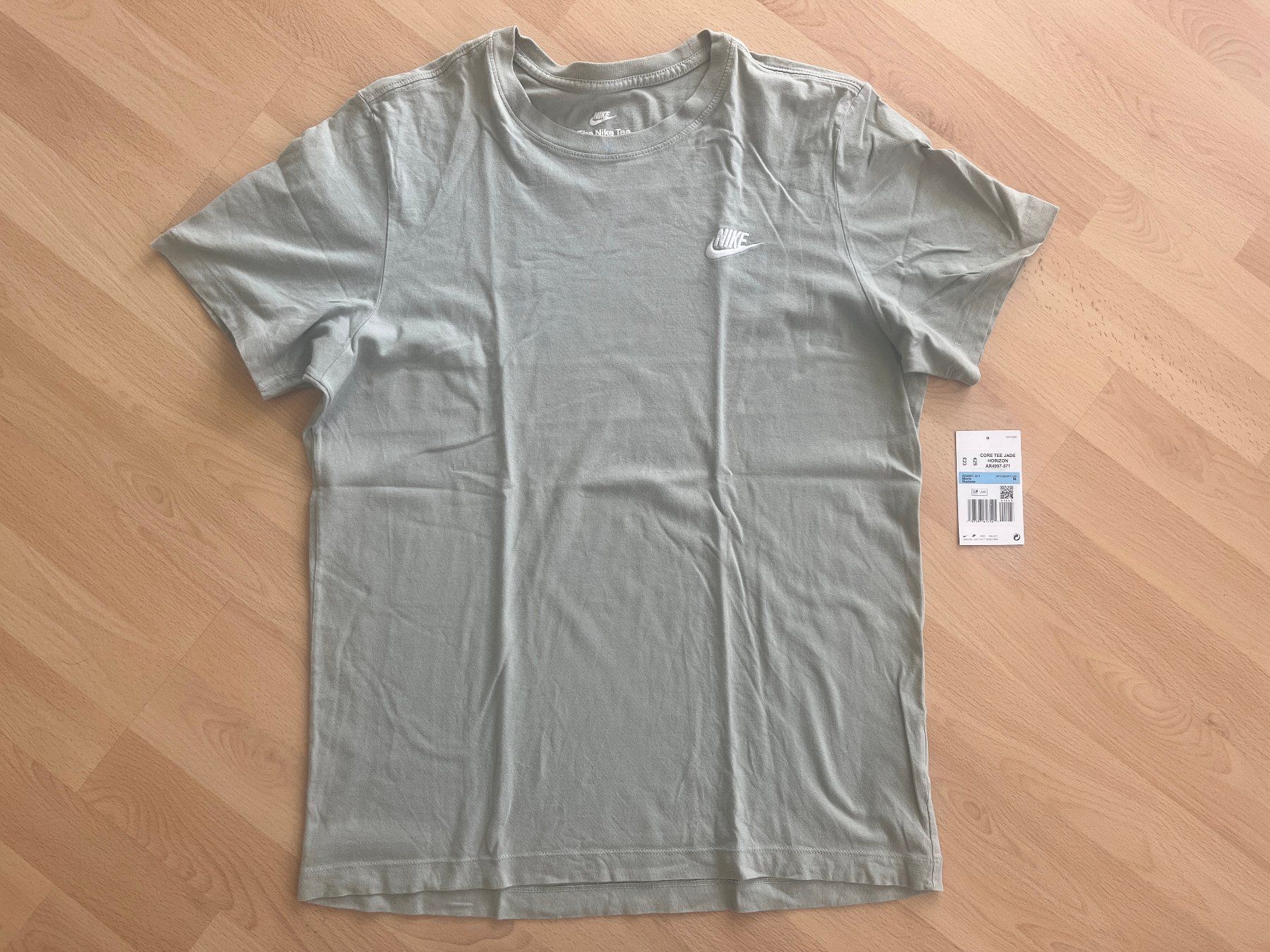 Nike T-shirt: Nike Herren T-Shirt, jade, Gr. M – Usato da Zürich venduto da fbsm