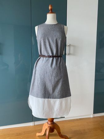 Kleid Damen Gr.S grau