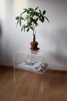 Plexiglas Beistelltisch Acryl Vintage Mid Century Design