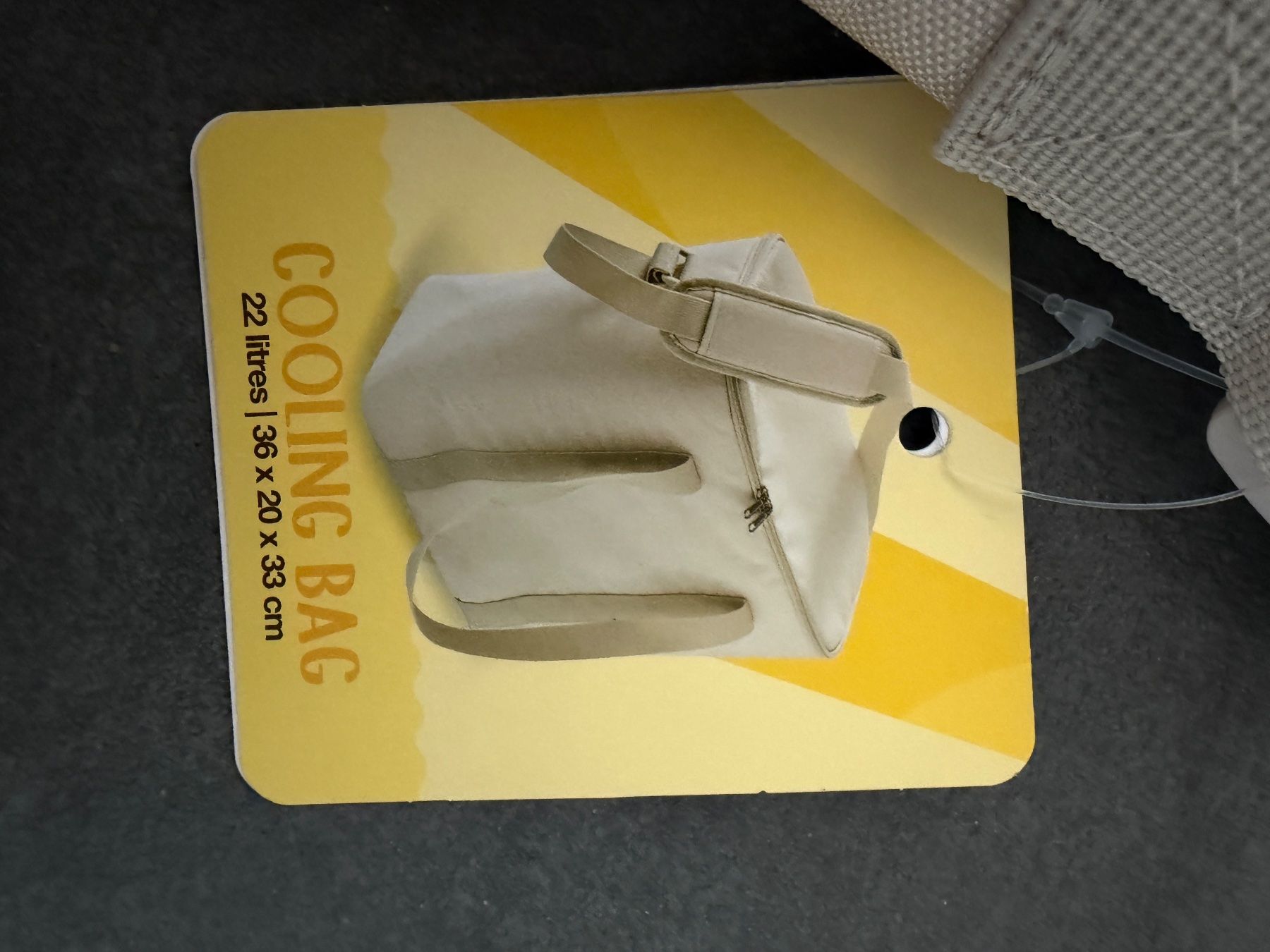 Sacs: Kühltasche 22 Liter, beige, Neu – Neuf (Voir description) à Wolfwil par Inseider12 2