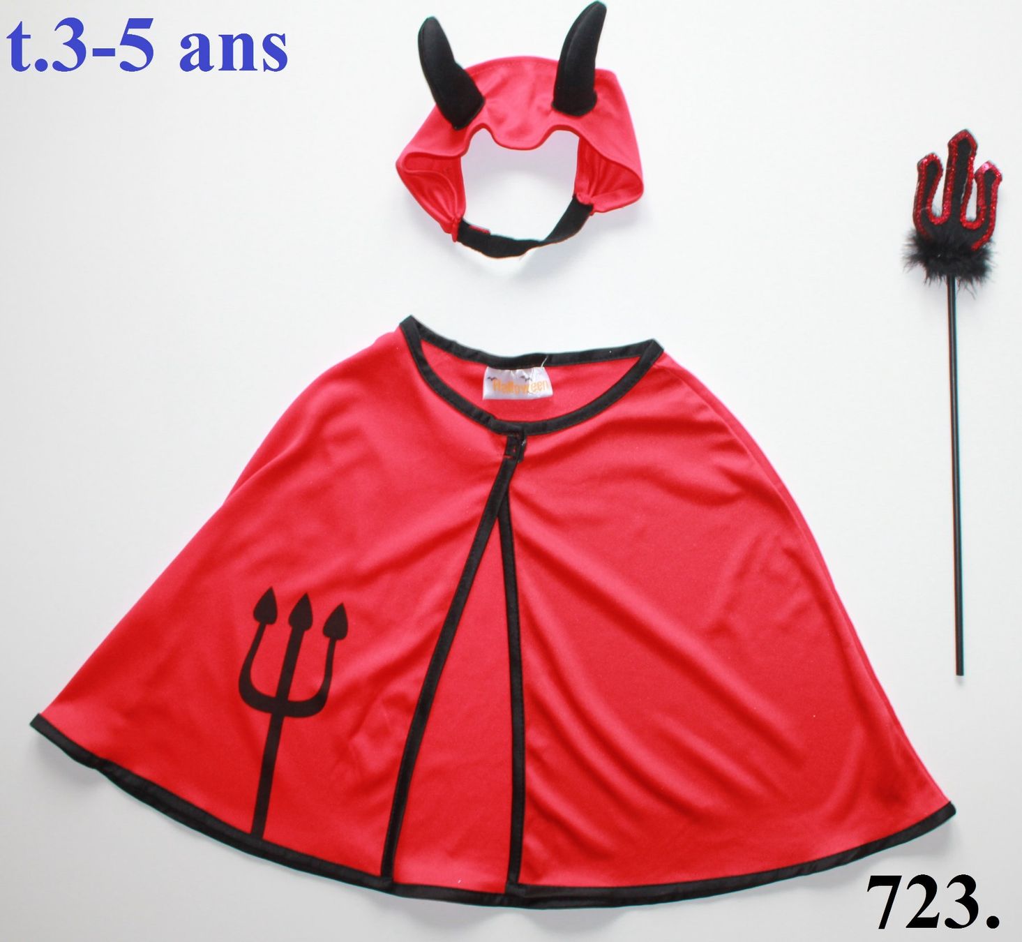 Costumi: Costume diable / Teufel t. 3 - 5 ans – Usato da Peseux venduto da CoolShoping