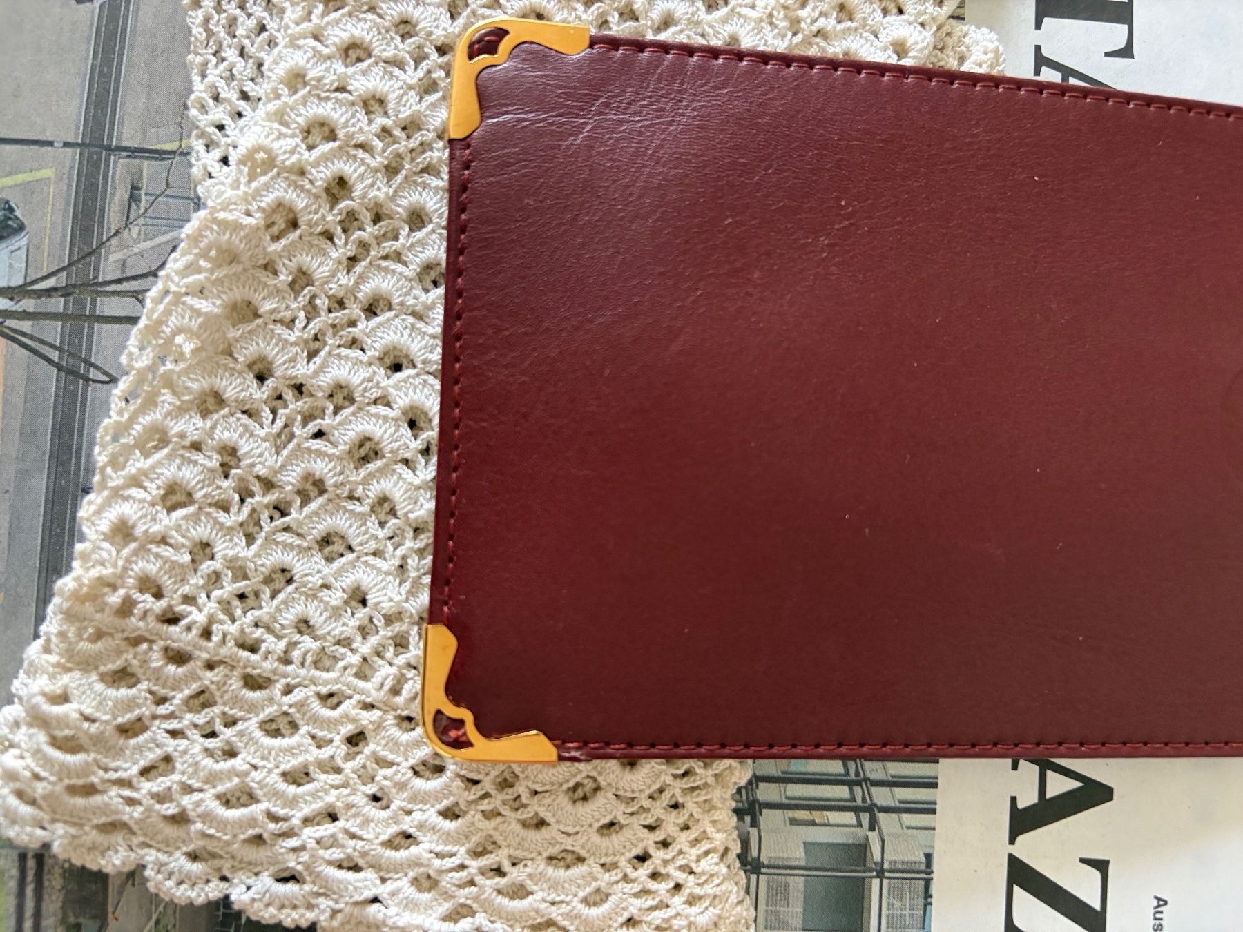 Altro in  Abbigliamento & Accessori: Cartier Etui Burgundy Leather – Usato da Luzern venduto da AM2nd 3