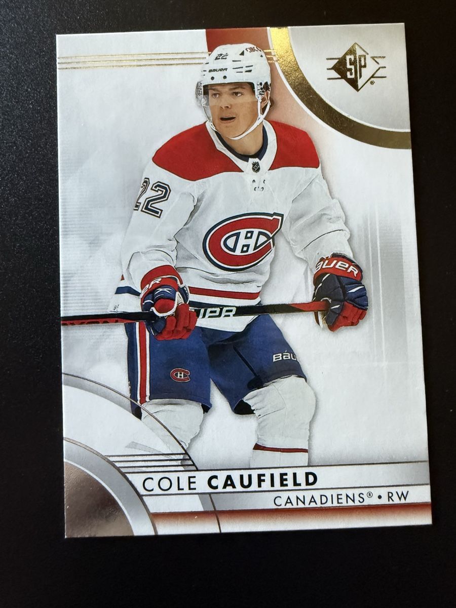 NHL Sammelbilder & Trading cards: Cole Caufield - Canadiens de Montreal  – Neu und originalverpackt aus Réchy von Leeroy1998