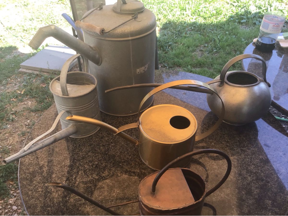 Annaffiatura & Irrigazione: Garten Giesskannen Set Vintage gebraucht – Usato da Bazenheid venduto da jud_wk8k 2