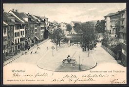 Winterthur, Kasernenstrasse und Techniku