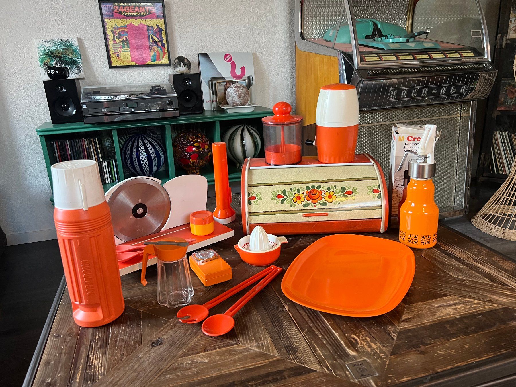 Elettrodomestici da cucina: Vintage - Lot couleur orange – Usato da Athenaz (Avusy) venduto da Drine1971